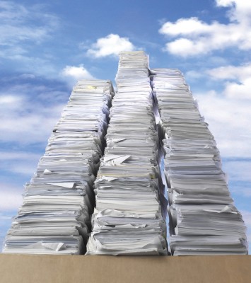 stack of papers